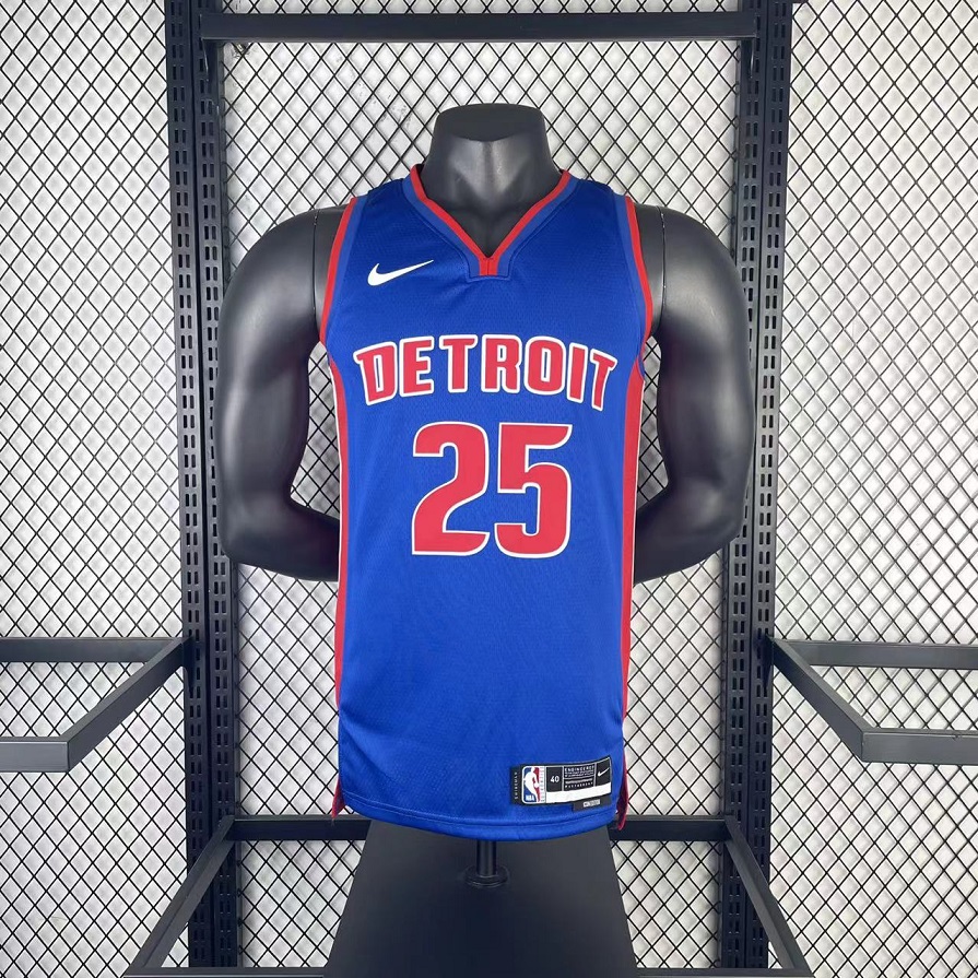 Detroit Pistons NBA Jersey-2